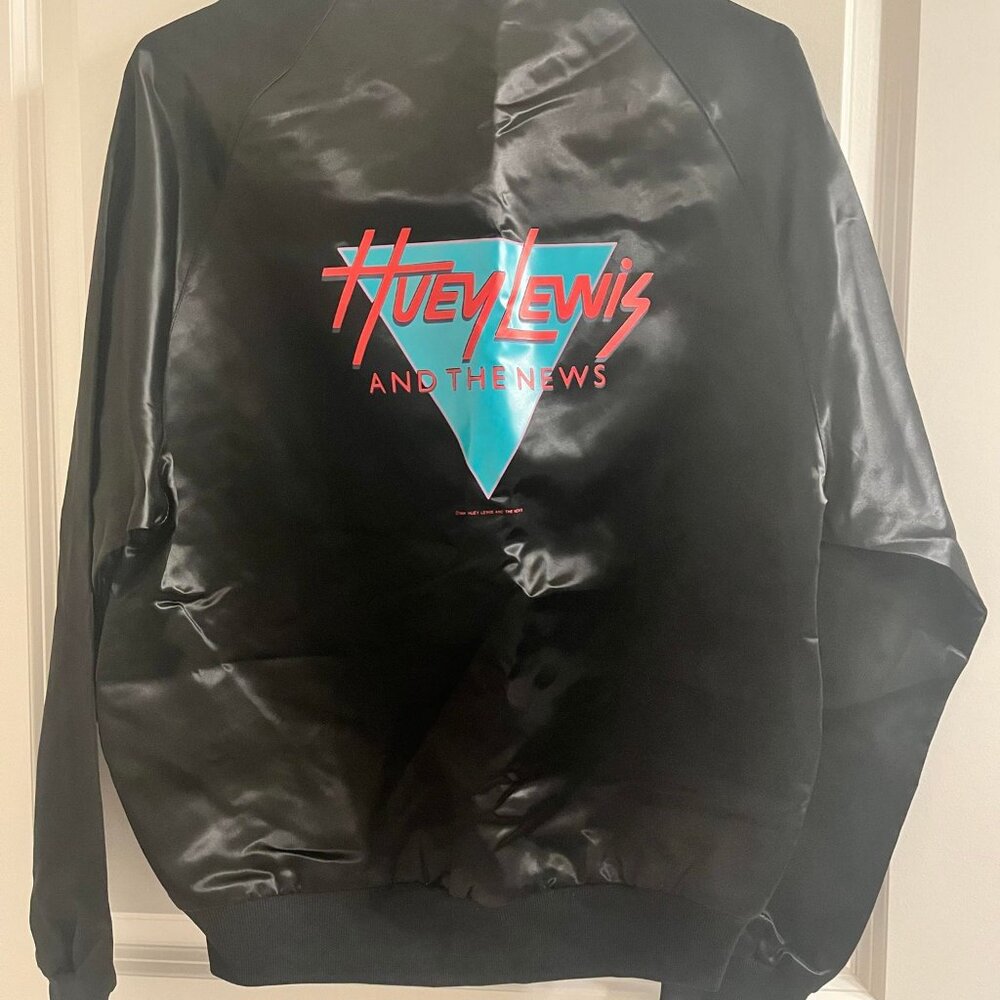 Huey Lewis And The News 1984 Tour Jacket Size Medium